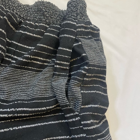 Hem & Thread size large black boho highwaisted shorts - Picture 5 of 6